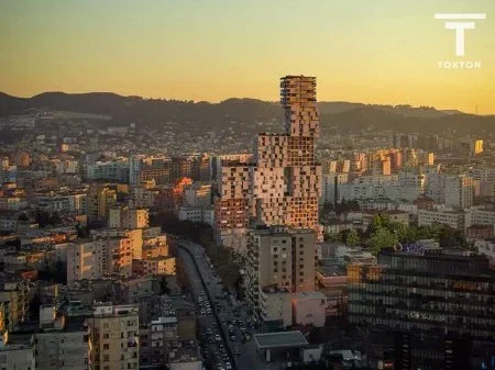 Tirane, shitet apartament 2+1 Kati 18, 131 m² 316.000 € (Rr.Muhamet Gjollesha)