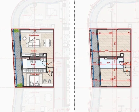 Tirane, shes apartament 1+1+Ballkon Kati 13, 97 m² 194.900 € (Top Seven Tower)