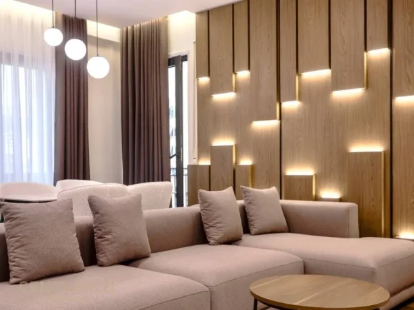 Tirane, jepet me qera apartament 2+1 Kati 5, 85 m² 1.500 € (Qender)