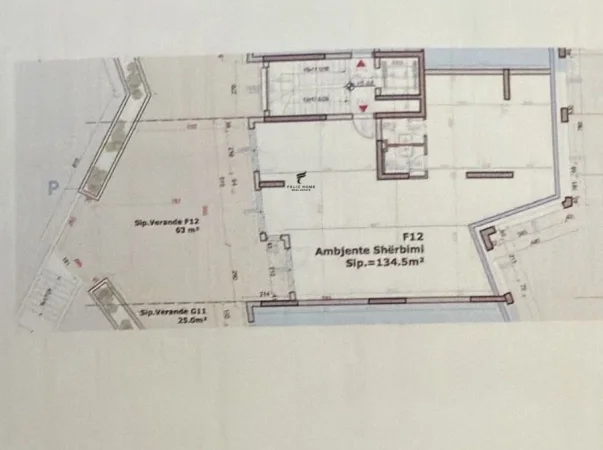 Tirane, jepet me qera zyre Kati 2, 135 m² 1.350 € (ASTIR)