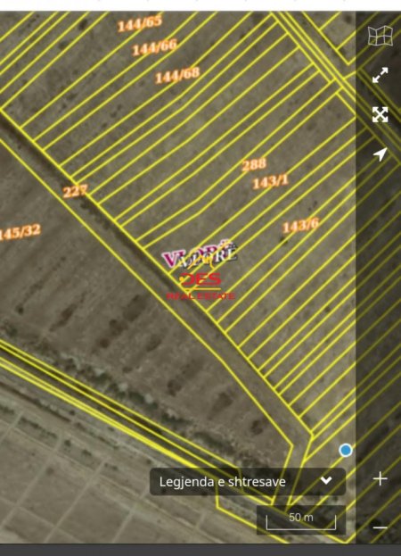 Vlore, shitet toke , 9.995 m² (Novoselë)