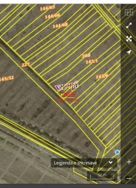 Vlore, shitet toke , 9.995 m² (Novoselë)