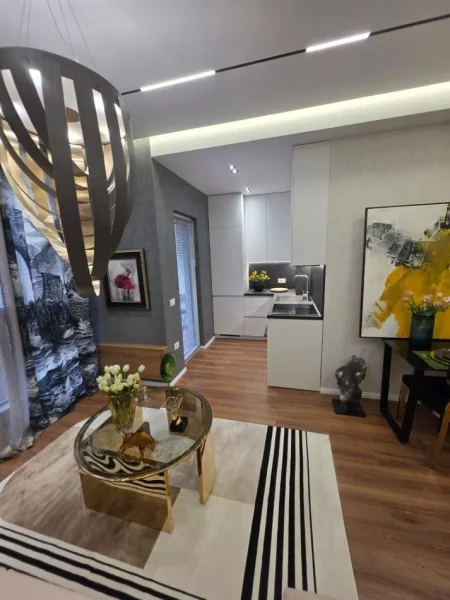 Tirane, jepet me qera apartament 1+1+Ballkon Kati 6, 70 m² 850 € (21 Dhjetori)