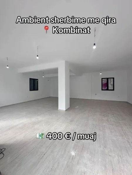 Tirane, jepet me qera ambjent biznesi Kati 0, 160 m² 400 € (Sheshit Garibaldi)