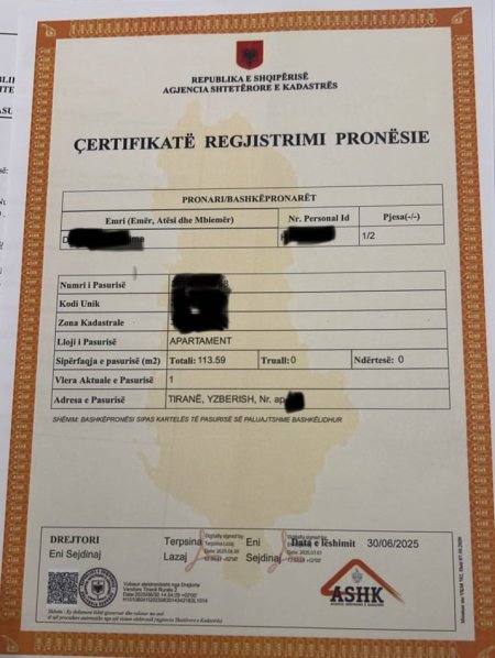 Tirane, shitet 2+1+Aneks Kati 7, 131 m² 167.000 € 