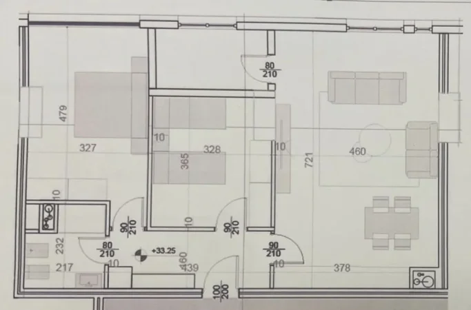 Tirane, shitet apartament 2+1+Ballkon , 104 m² 276.660 € (Square 21, Arlis)
