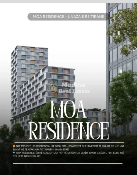 Tirane, shitet apartament 1+1 Kati 12, 62 m² 87.500 € (Astir)