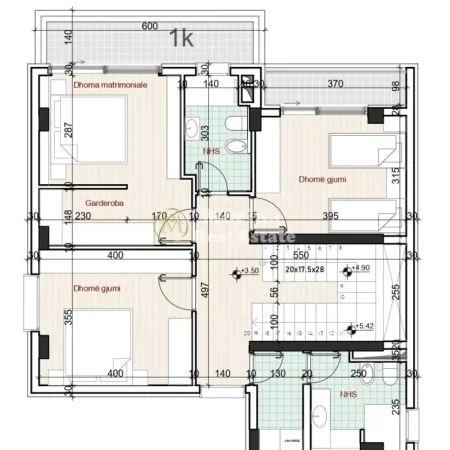 Tirane, shitet Vile 3+1 , 287 m² 800.000 € (Sauk, Farka Lake)