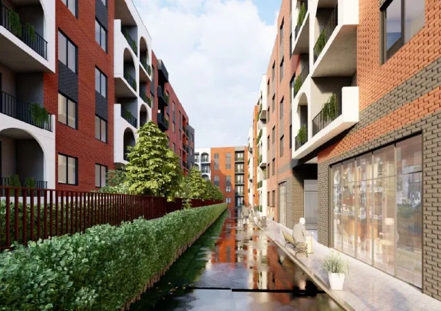 Tirane, shitet apartament 1+1 Kati 2, 57 m² 58.900 € (LAKESIDE REZIDENCE PASKUQAN)