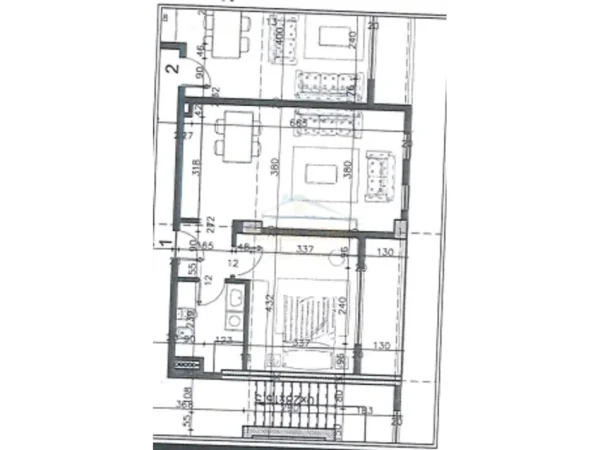 Tirane, shitet apartament 1+1 Kati 3, 74 m² 110.000 € 
