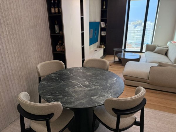 Tirane, jepet me qera apartament 1+1 Kati 13, 74 m² 1.200 € (Mine Peza)