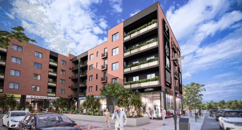 Tirane, shitet apartament 1+1+Ballkon Kati 4, 70 m² 63.500 € (Kamez)