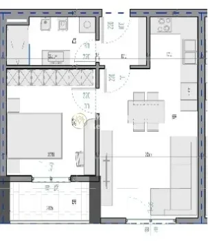 Tirane, shitet apartament 1+1 Kati 2, 61 m² 58.000 € (Kamez)