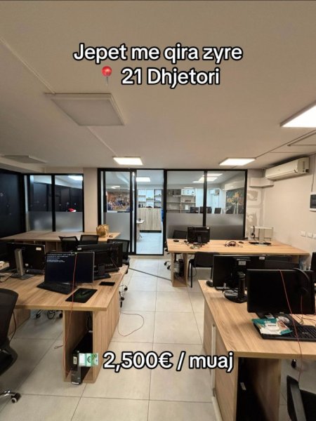 Tirane, jepet me qera zyre , 250 m² 2.500 € (21 Dhjetori)