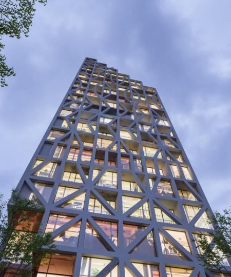 Tirane, shitet apartament 1+1 Kati 9, 79 m² (Rezidenca Filigree Tower)