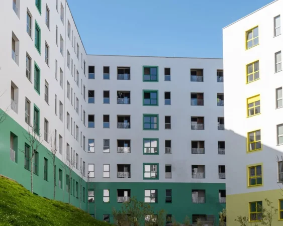 Tirane, jepet me qera apartament 1+1 Kati 3, 66 m² 450 € (REZIDENCA KAIMI)  AREA62976