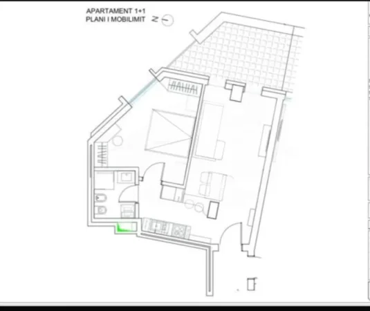 SHITET APARTAMENT 1+1  QYTETI STUDENTI  128.400 €