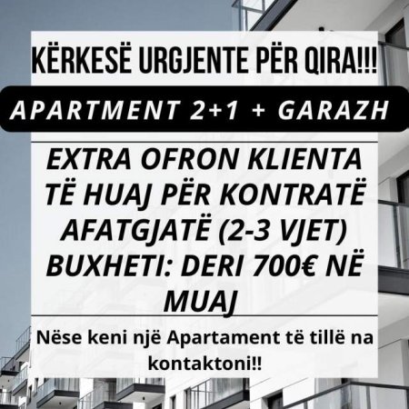 Shkoder, jepet me qera apartament Kati 3, 100 m² 700 Euro (Shkoder qender)