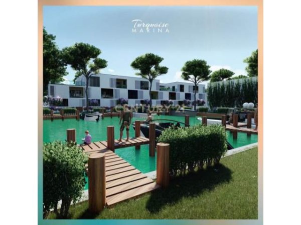 Shesim apartament 1+1 tek turquoise marina, gjiri i lalezit. 124,201 €