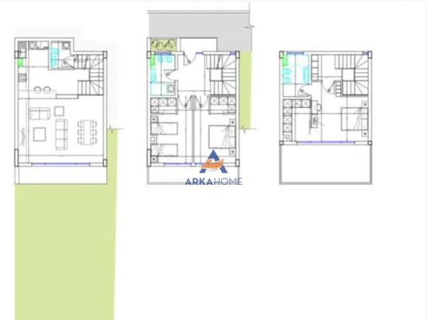 Tirane, shitet Vile 3 Katshe Kati 3, 205 m² 650.000 € 