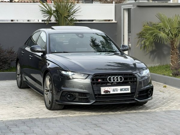 Fier, shes makine AUDI S6-4.0 BENZIN-2016-SAPO ARDHUR-PA DOGAN 21EURO-SUPER FULL SUPER GJENDJE-069 44 00 305 Benzin, gri metalizato automatik Klima 150.000 km 21.000 €