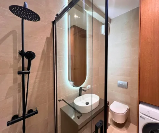 Tirane, shes apartament 1+1 Kati 4, 60 m² 165.000 € (Përballë Spitalit Amerikan 3)