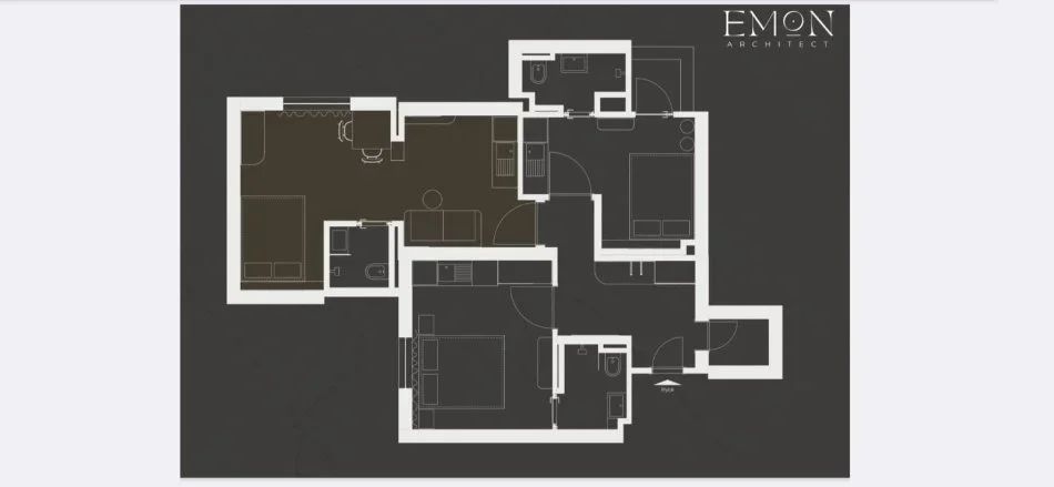 Tirane, shitet garsonier Kati 4, 84 m² 255.000 € (Mine Peza)