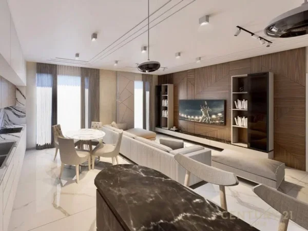 Tirane, jepet me qera apartament 2+1 Kati 7, 112 m² 1.000 € (Jordan Misja)