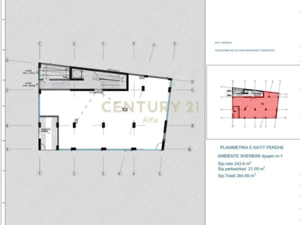 Tirane, shes ambjent biznesi , 256 m² 2.365.000 € 