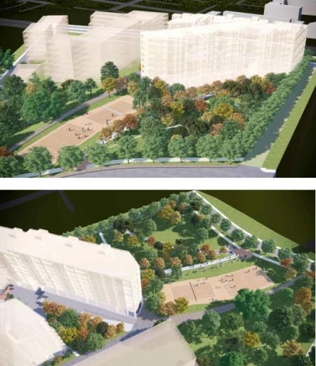 Tirane, shitet nga Pronari, pa-komision apartament 2+1+Ballkon Kati 8, 113 m² 152.415 € (Forest Residence)
