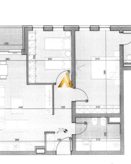 Tirane, shitet apartament 2+1+Ballkon Kati 5, 108 m² 75.500 € (Bulevardi Blu Kamez)