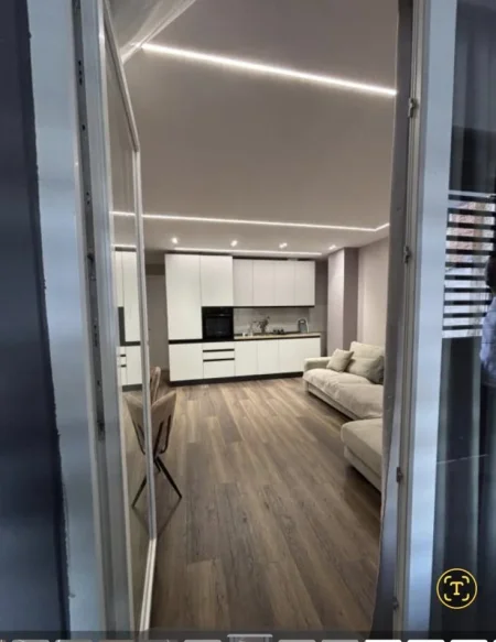 Tirane, jepet me qera apartament 1+1 Kati 1, 700 € (staconi trenit)
