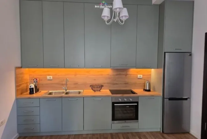 Tirane, jepet me qera apartament 1+1+Ballkon , (Bulevardi Gjerj Fishta)