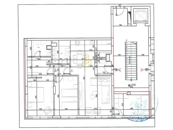 Tirane, shitet apartament 3+1+Ballkon Kati 1, 150 m² 179.568 € (rruga e elbasanit)