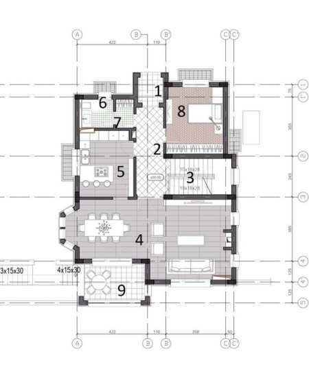 Tirane, shes Vile 4+1 Kati 2, 523 m² 1.236.000 € (Mullet)