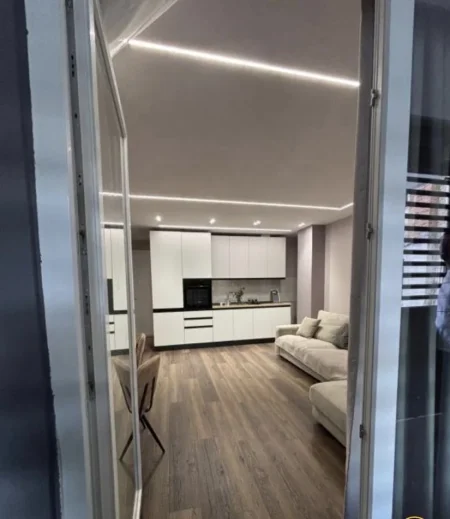 Tirane, jepet me qera apartament 1+1+Ballkon Kati 1, 60 m² 700 € (STACIONI TRENIT)