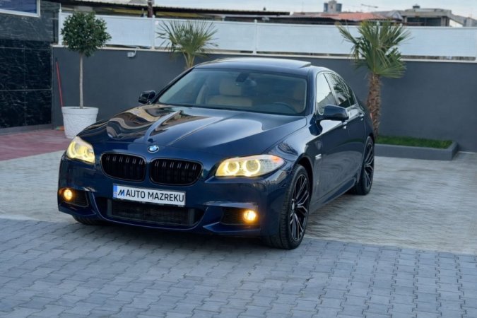 Fier, shes makine BMW 530d-3.0 DIESEL (pa taks lluksi)LOOK M///-AUTOMATIK FULL OPTIONS-8500 EURO-OSE NDERROHET-069 44 00 305 Nafte, blu e errët automatik Klima 302.000 km 8.500 €