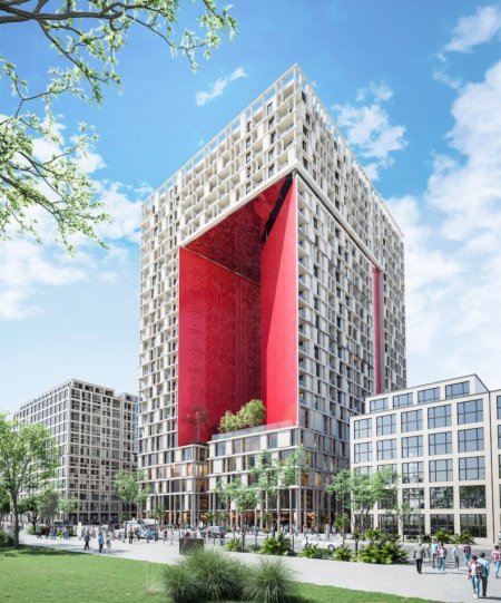 Tirane, shitet apartament 1+1+Ballkon Kati 12, 65 m² 188.000 € (Komuna e Parisit)