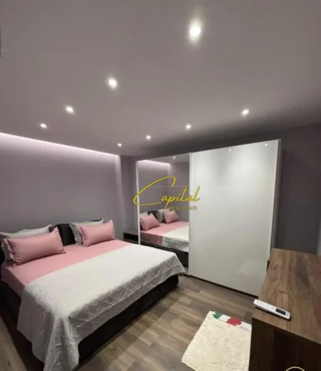 Tirane, jepet me qera apartament 1+1 Kati 1, 60 m² 700 € (ISH STACIONI TRENIT)