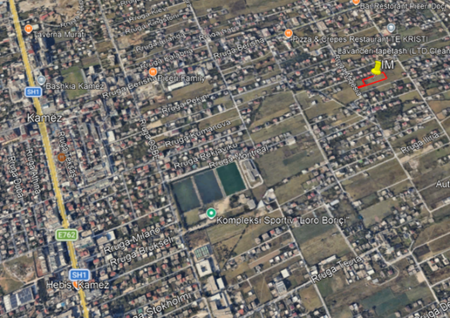 Tirane, shitet truall , 3.000 m² 170.000 € (Rruga Berisha, Kamez)