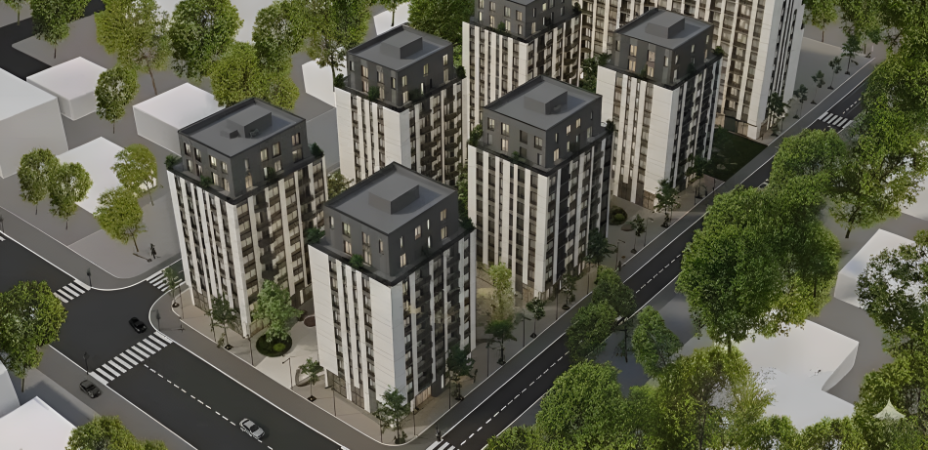 Tirane, shitet apartament 2+1+Ballkon Kati 1, 101 m² (Ajka Residence, Rruga 5 Maj)