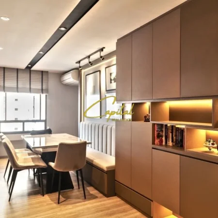 Tirane, jepet me qera apartament 1+1 Kati 4, 65 m² 850 € (KOMUNA E PARISIT)