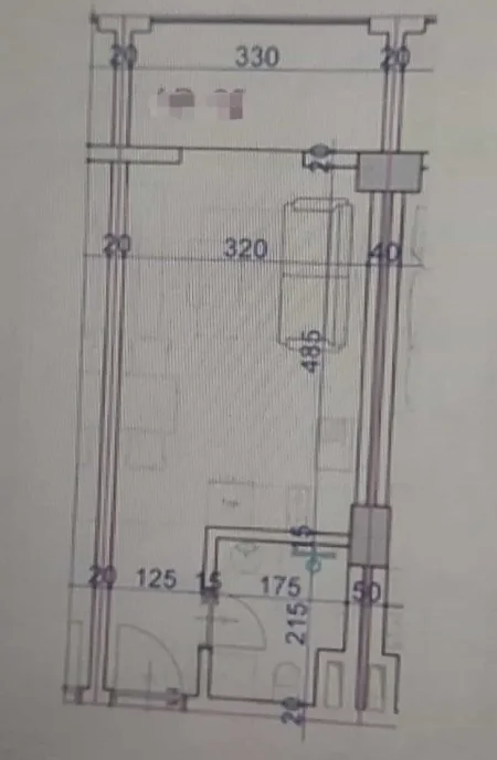 Durres, shes garsonier 1+1 Kati 3, 37 m² 44.640 € (Durres)