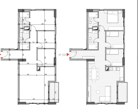 Tirane, shitet 3+1 Kati 2, 119 m² 179.000 € (5 MAJI)