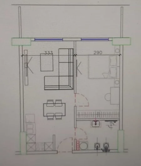 Shengjin, shes apartament 1+1 Kati 6, 79 m² 79.240 € (Shengjin)