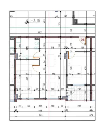 Tirane, shes apartament 2+1 Kati 0, 94 m² 94.200 € (Paskuqan)