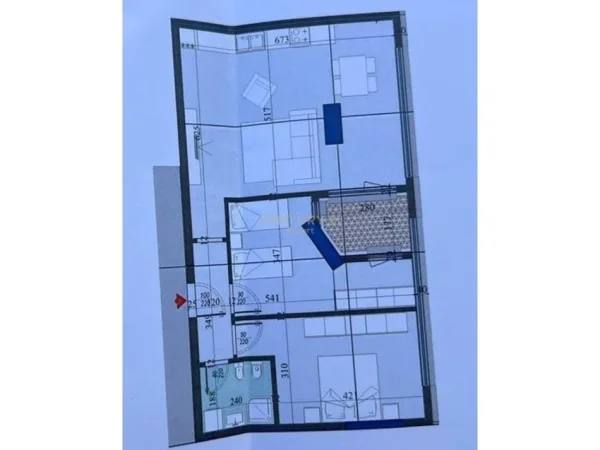 Tirane, shes apartament 2+1+Aneks+Ballkon Kati 3, 107 m² 188.300 € (Colonnade)