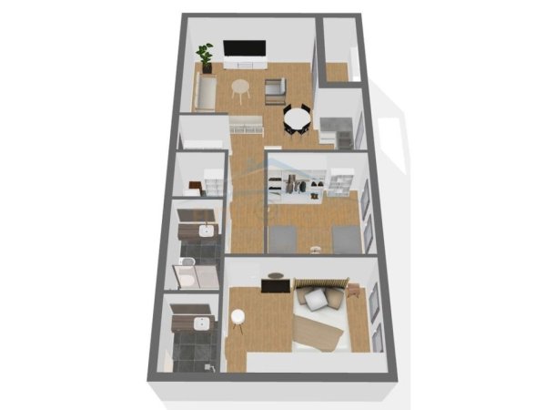 Tirane, shitet apartament 2+1 Kati 6, 112 m² 116.000 € (Univers City)