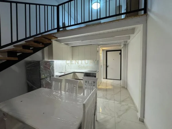 Tirane, jepet me qera apartament duplex 1+1 Kati 1, 42 m² 400 € (Birra Tirana)