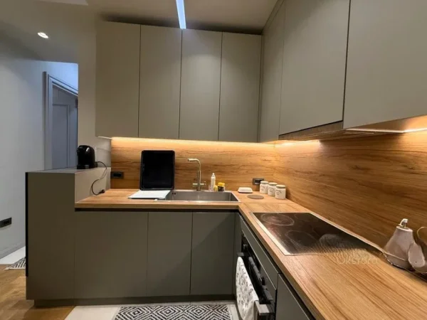 Tirane, jepet me qera apartament 1+1 Kati 2, 72 m² 1.000 € (Deliorgji)